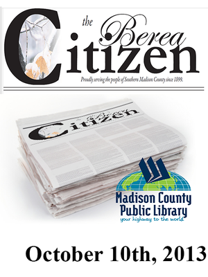 cover image of The Berea Citizen 2013 10/10